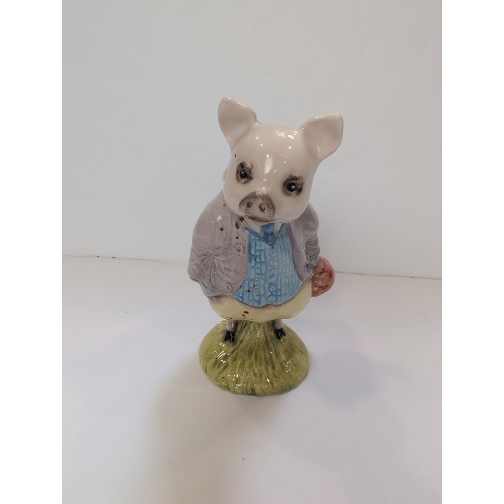 Vintage Beatrix Potter "Pigling Bland" Royal Albert Figurine EUC England